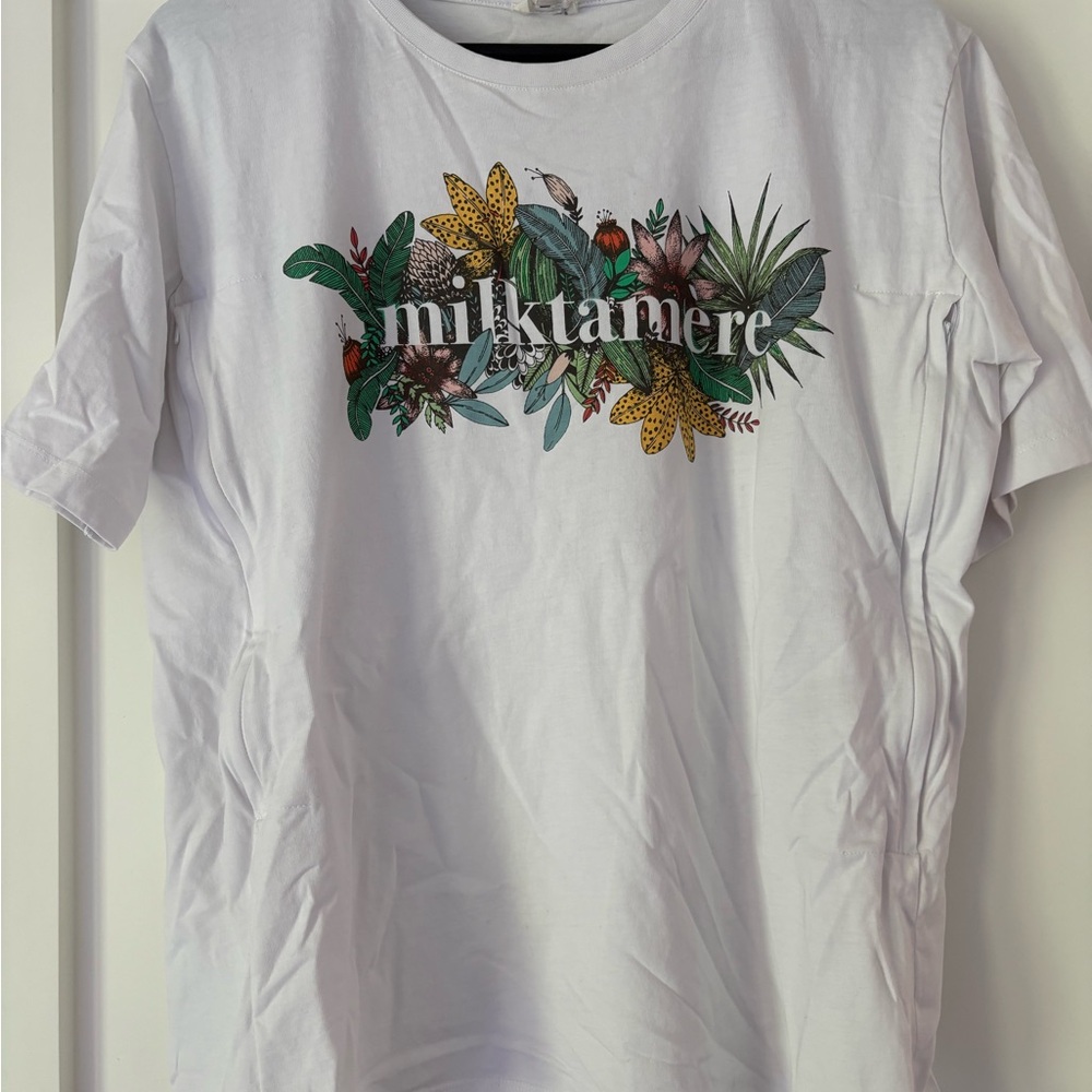 Women's White Short Sleeve Tee